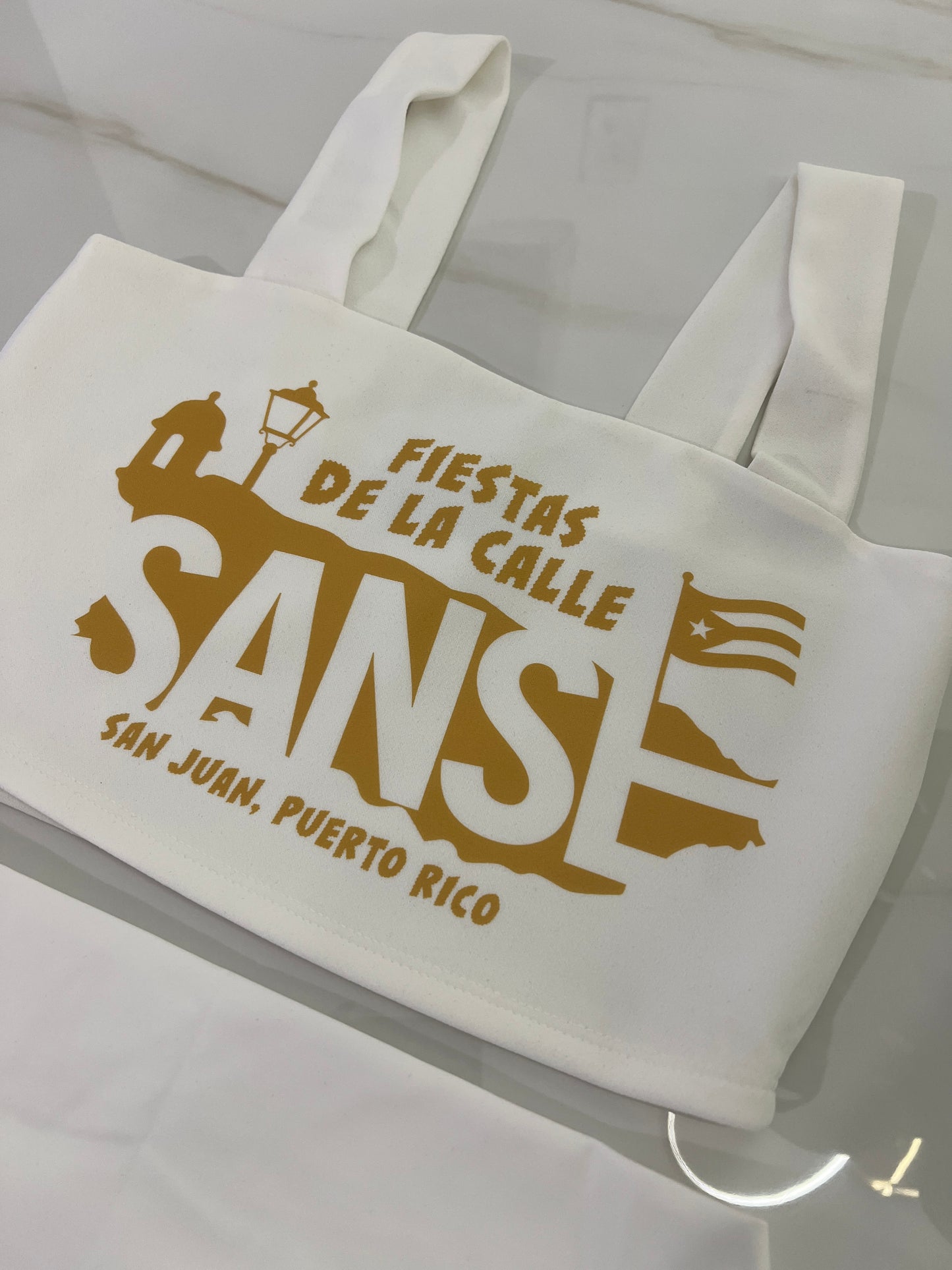 Sanse Dorada Crop Top