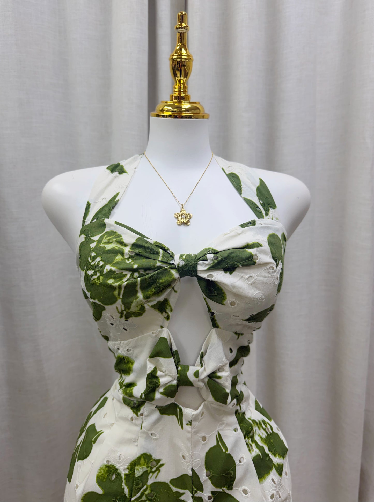 Paula Leaf Romper