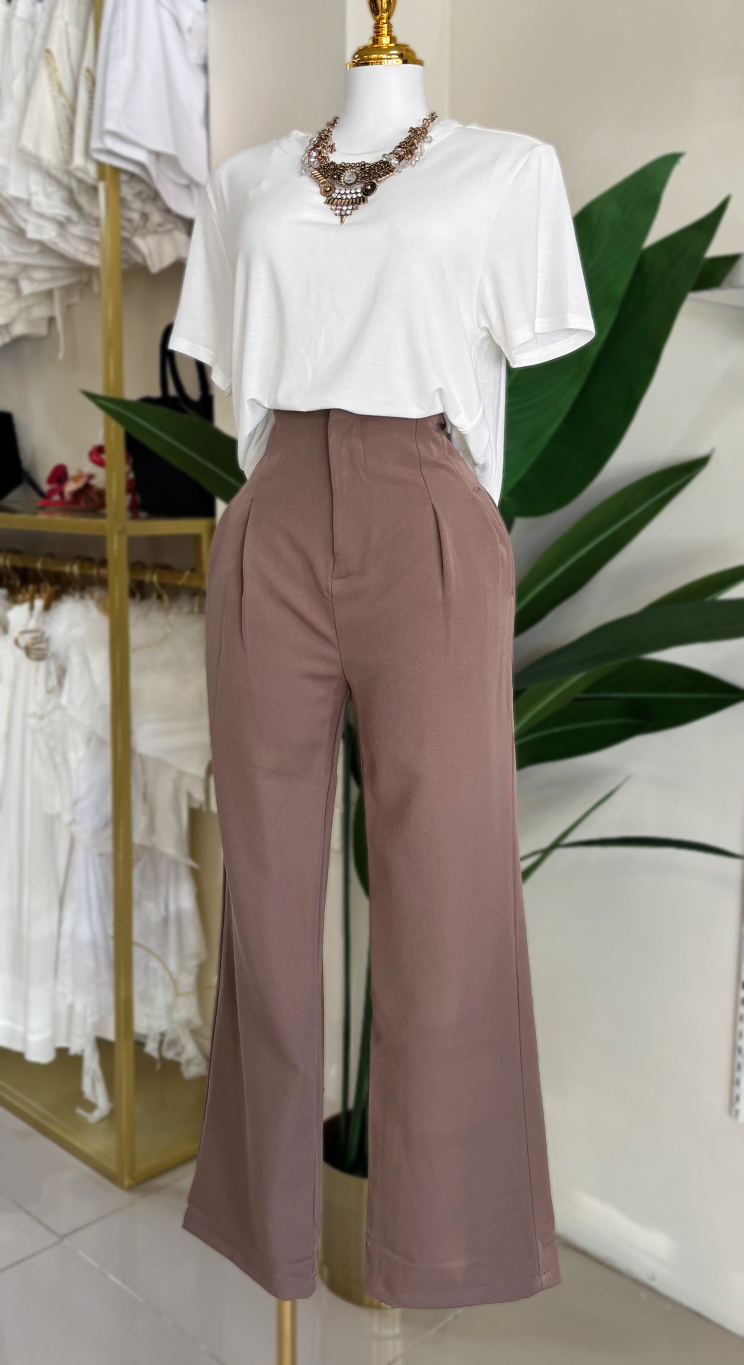 Cecilia Mocha Pant