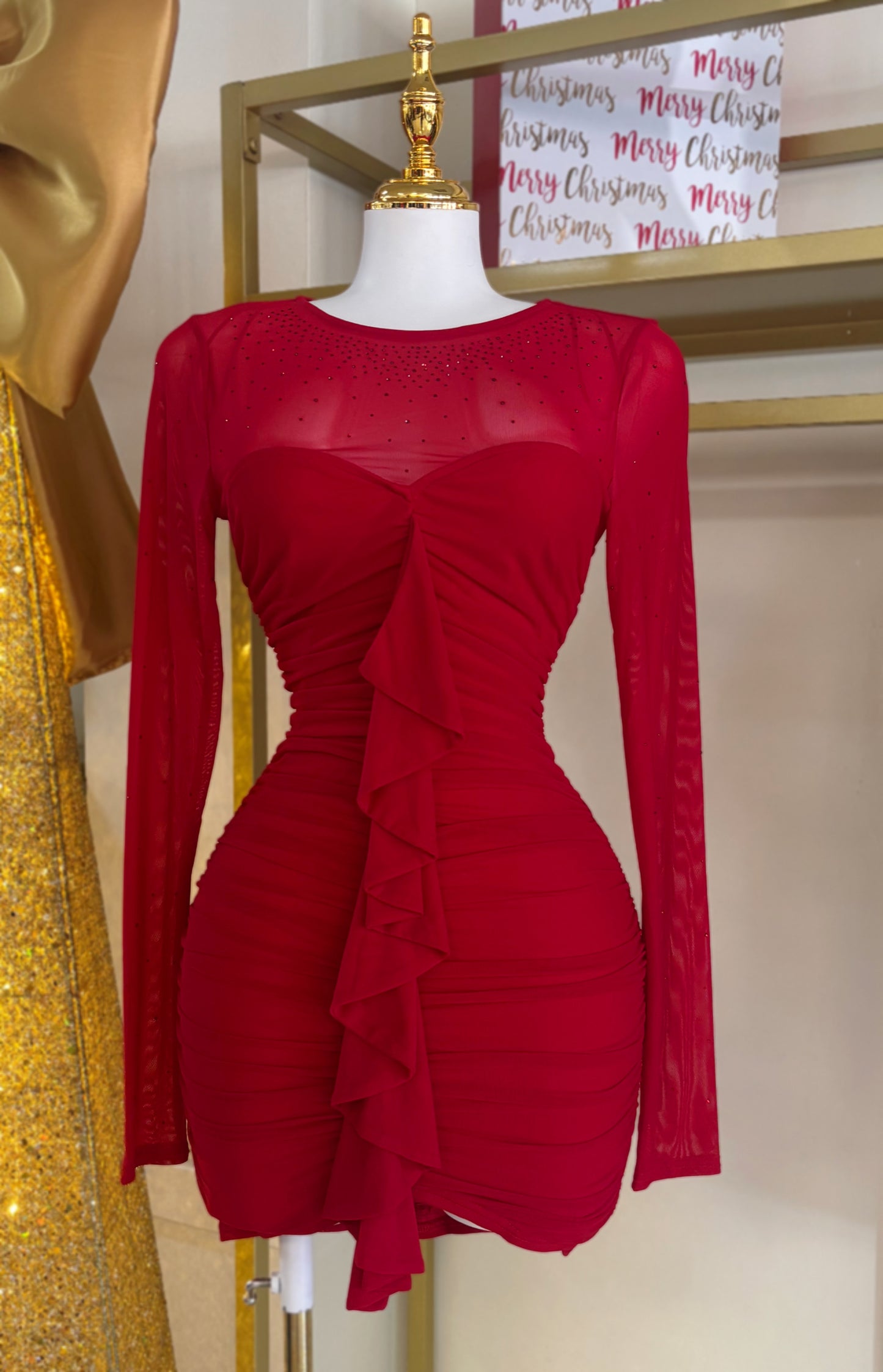 Rosaura Red Dress