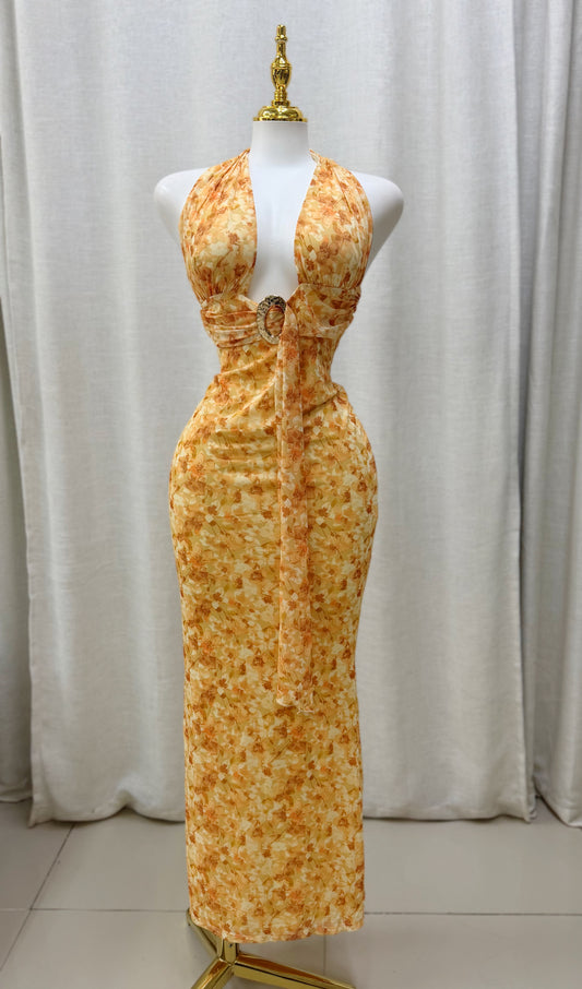 Adara Floral Maxi Dress