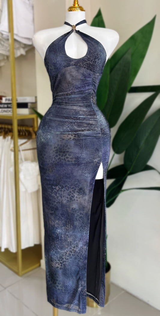 Aura Halter Dress