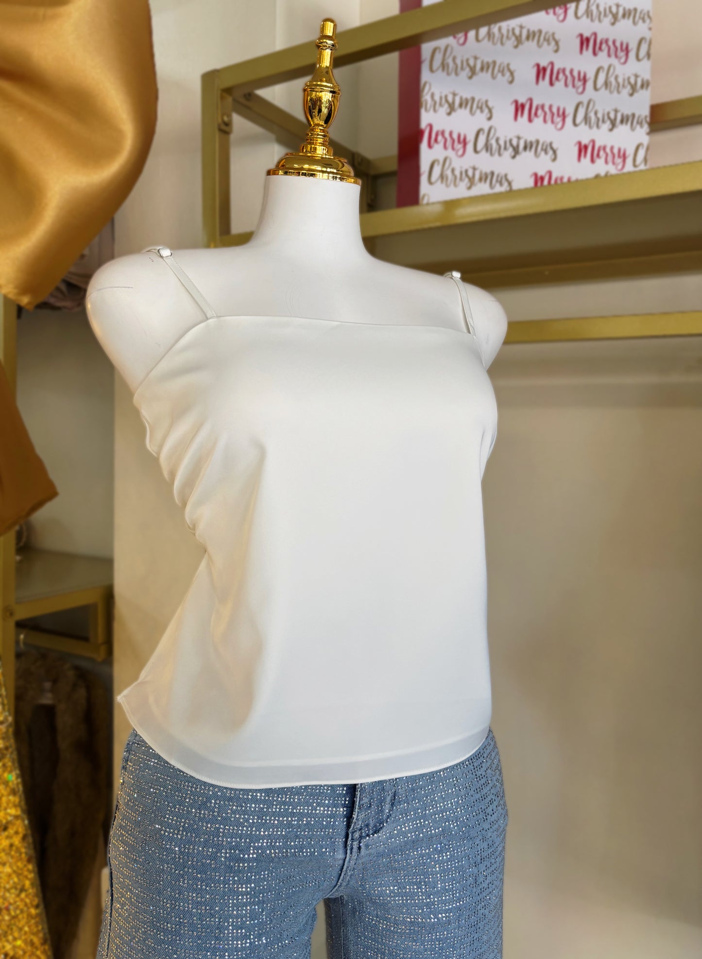 Alida White Top