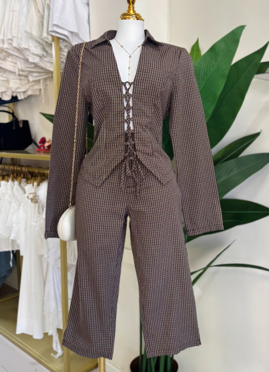 Cecilia Capri Pant Set