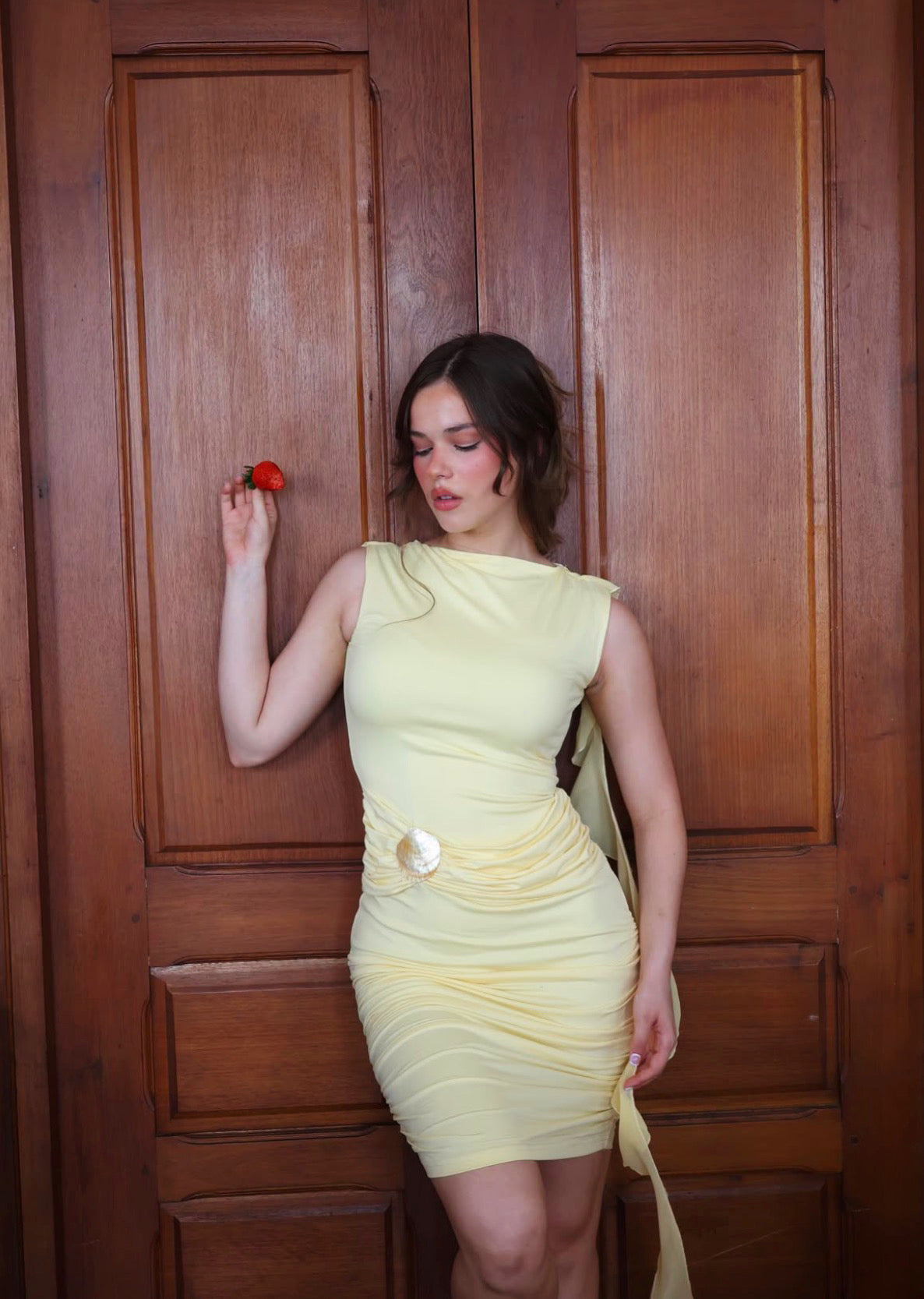 Amalfi Shell Dress (Yellow)