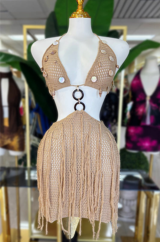 Latina Crochet Dress