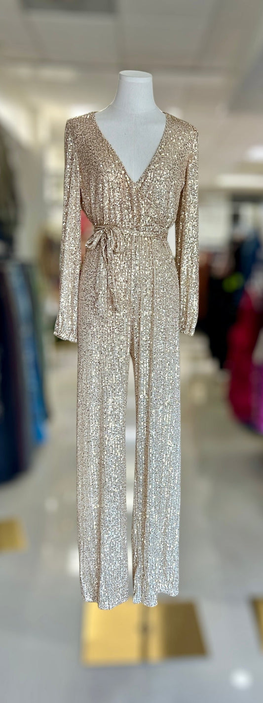 Irene Sequin Jumpsuit