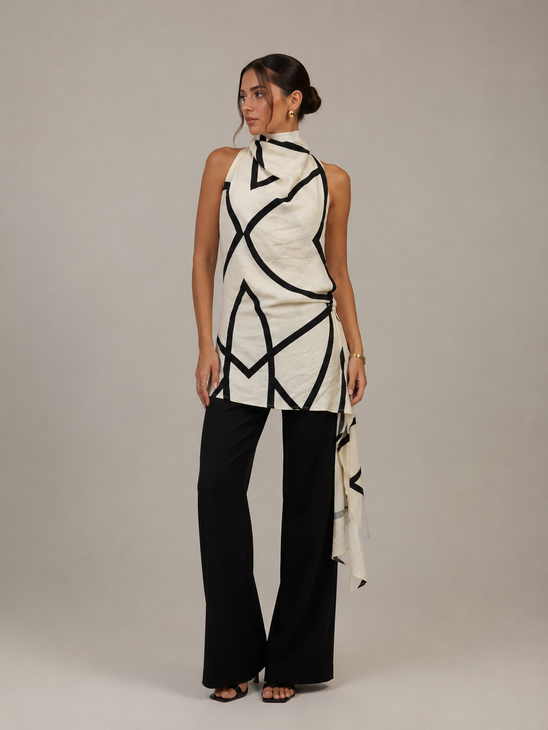 Hesia Halter Blouse
