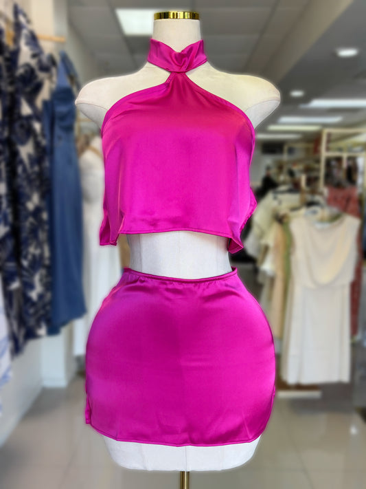 Astrid Fashion Skirt Set (Pink)
