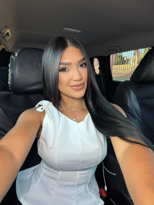 Natalia Dressing Up Top (White)