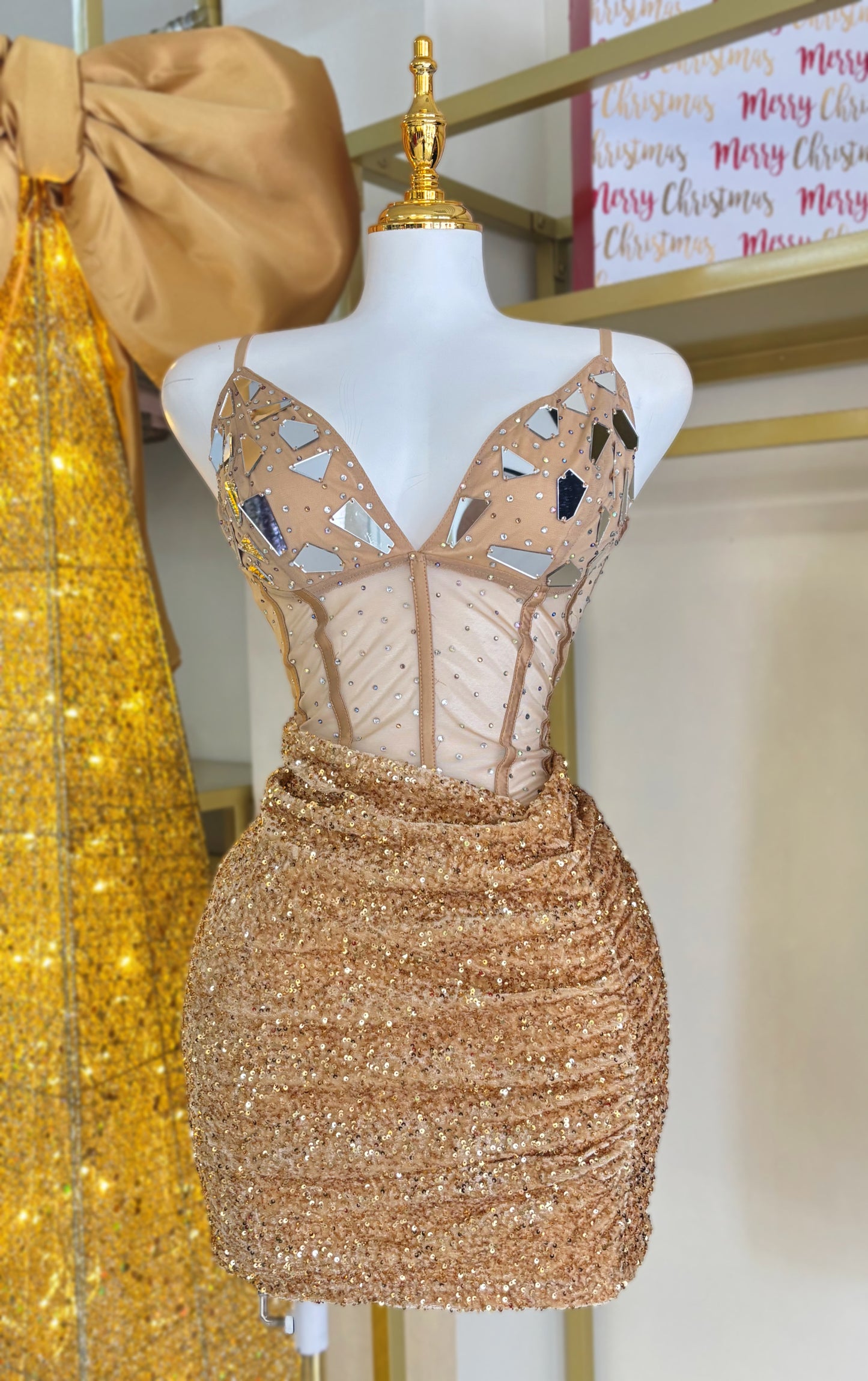 Jazmine Crystals Dress