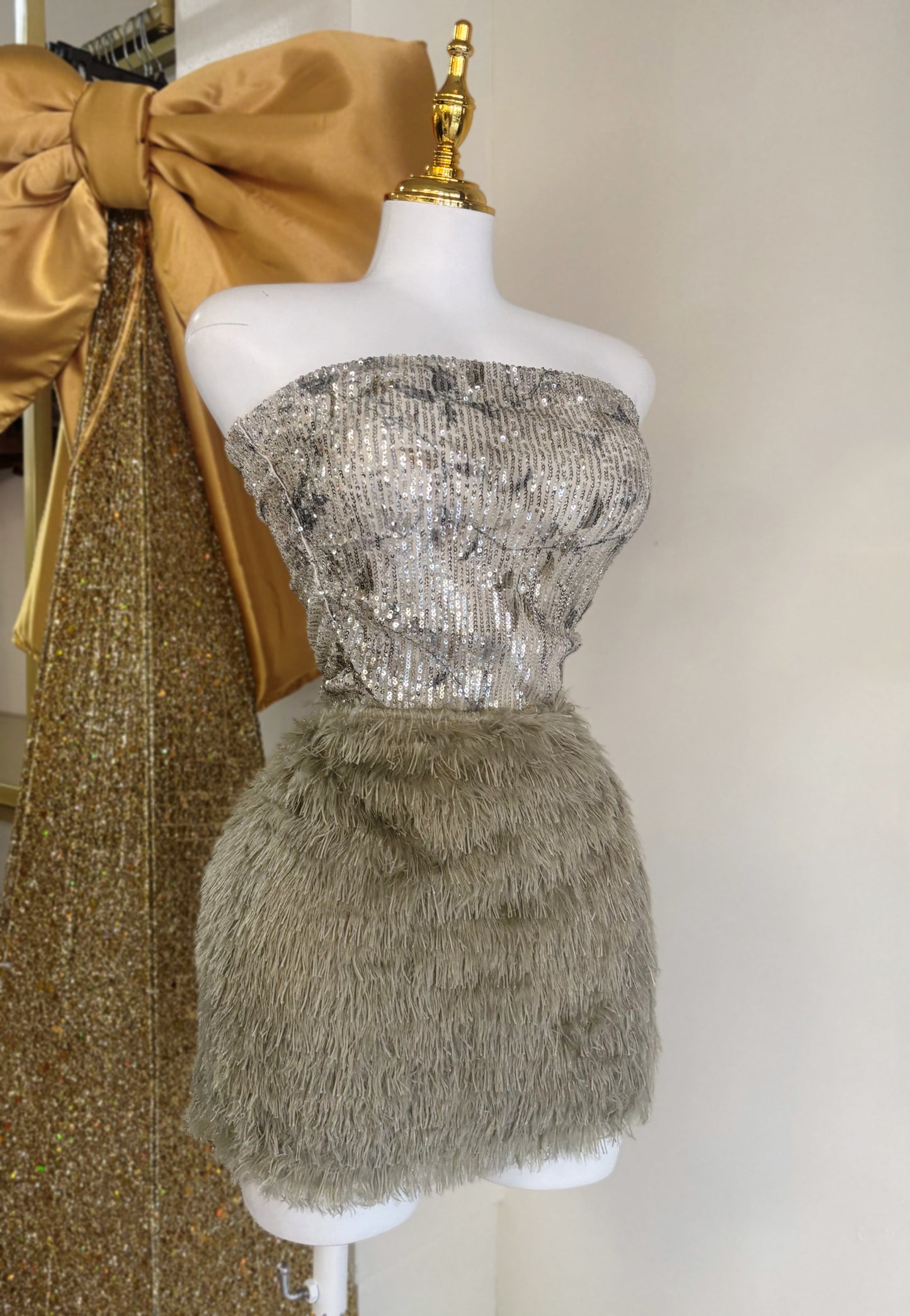 Lucero Fur Skirt