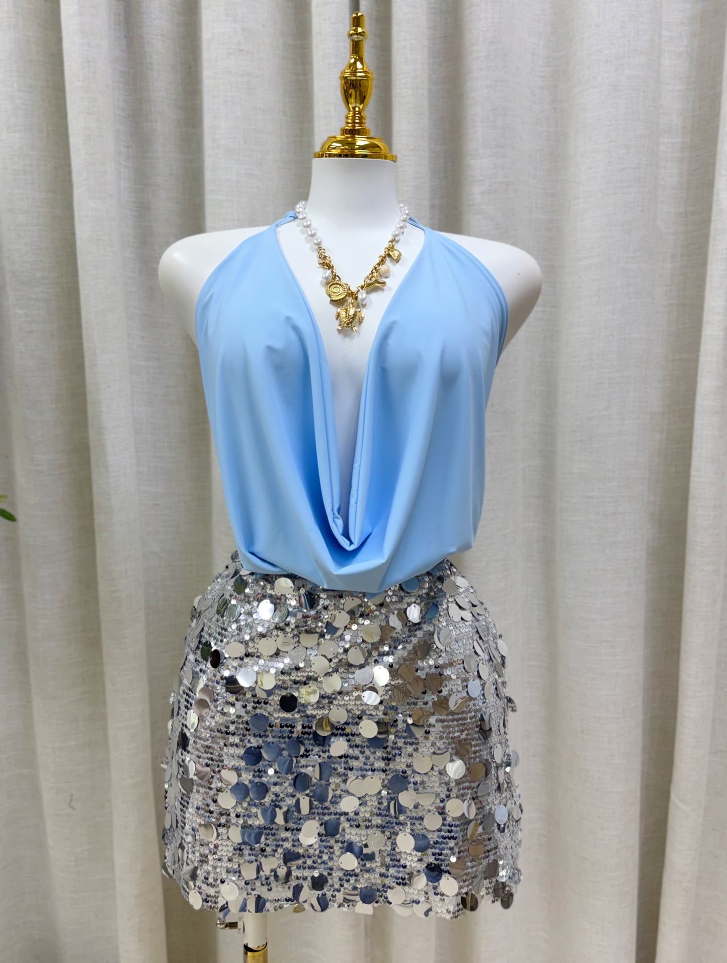 Araiza Multi Top (One Size) BLUE