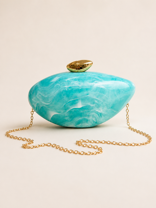 Marbella Aqua Handbag