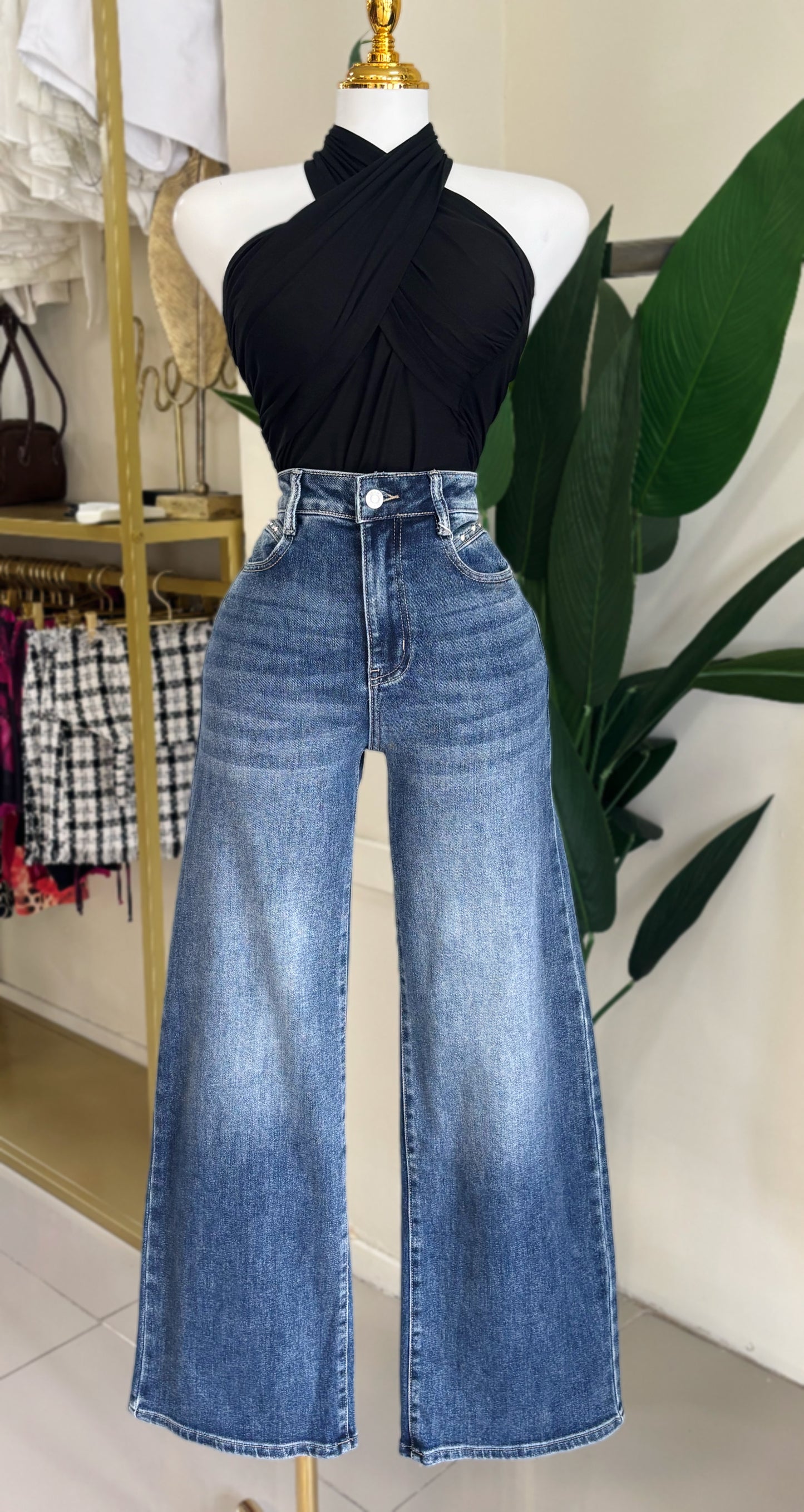 Karlotta Pocket Detail Jean