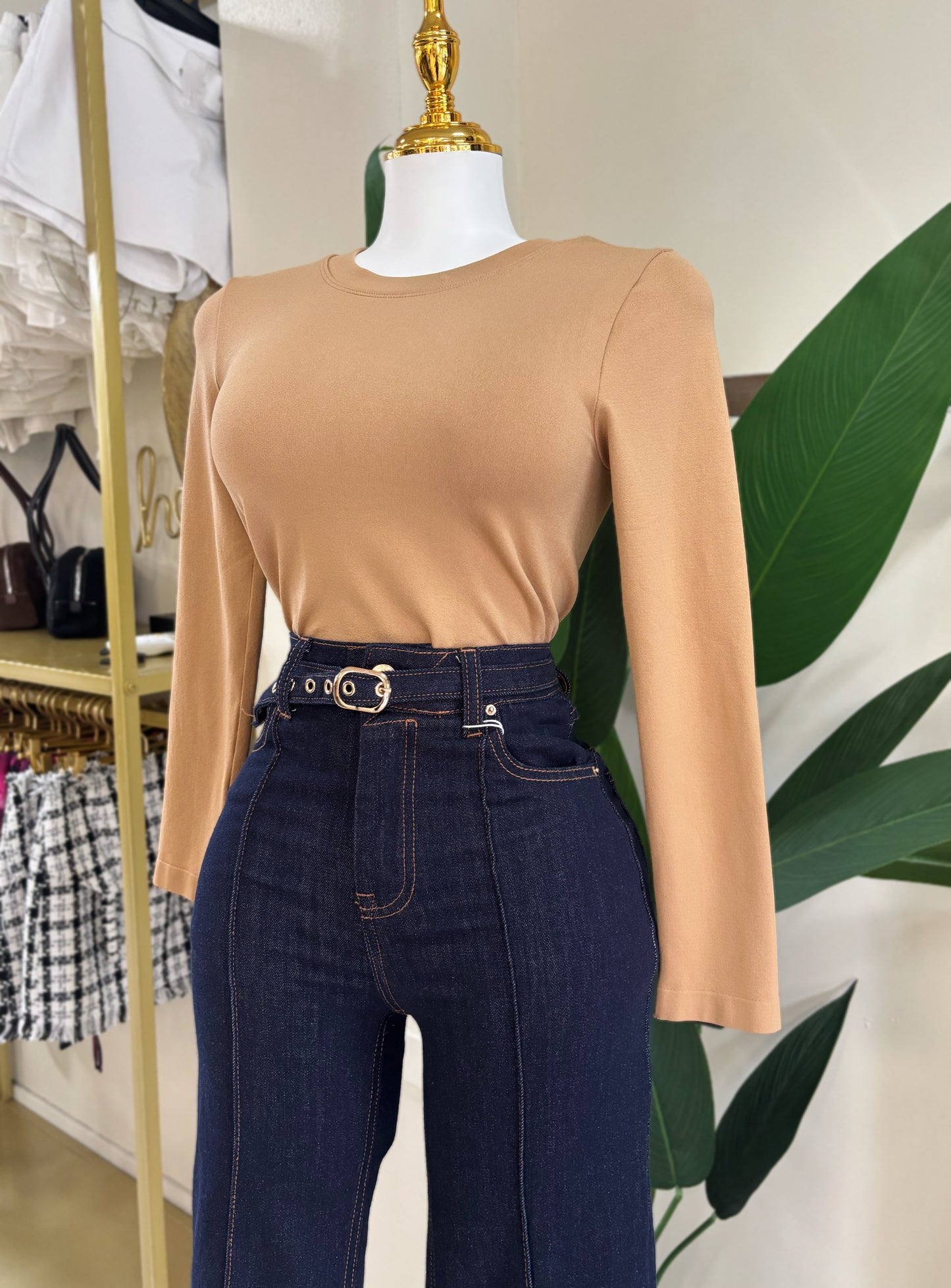 Elisa Belt Detail Jean