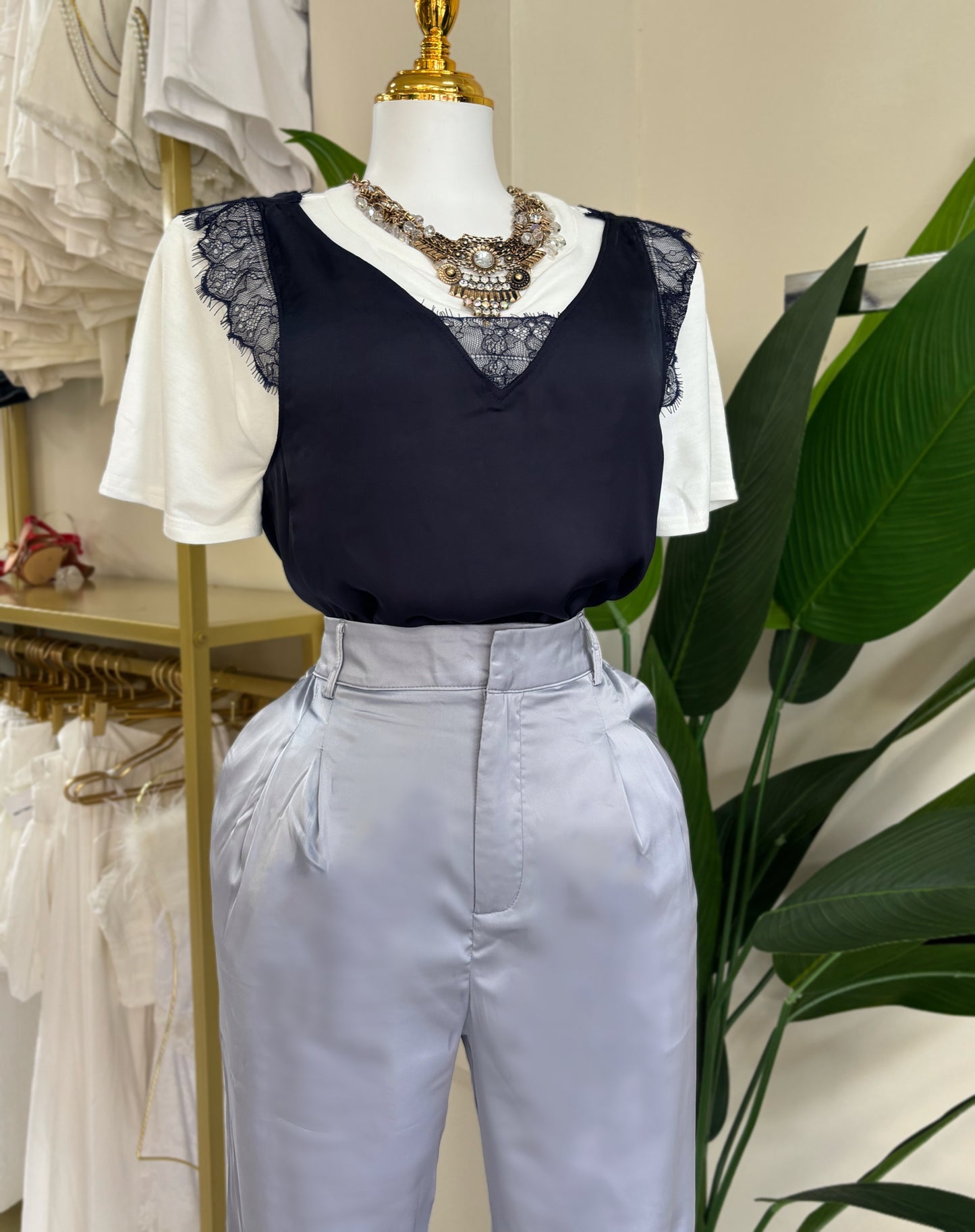 Zaria Satin Pant