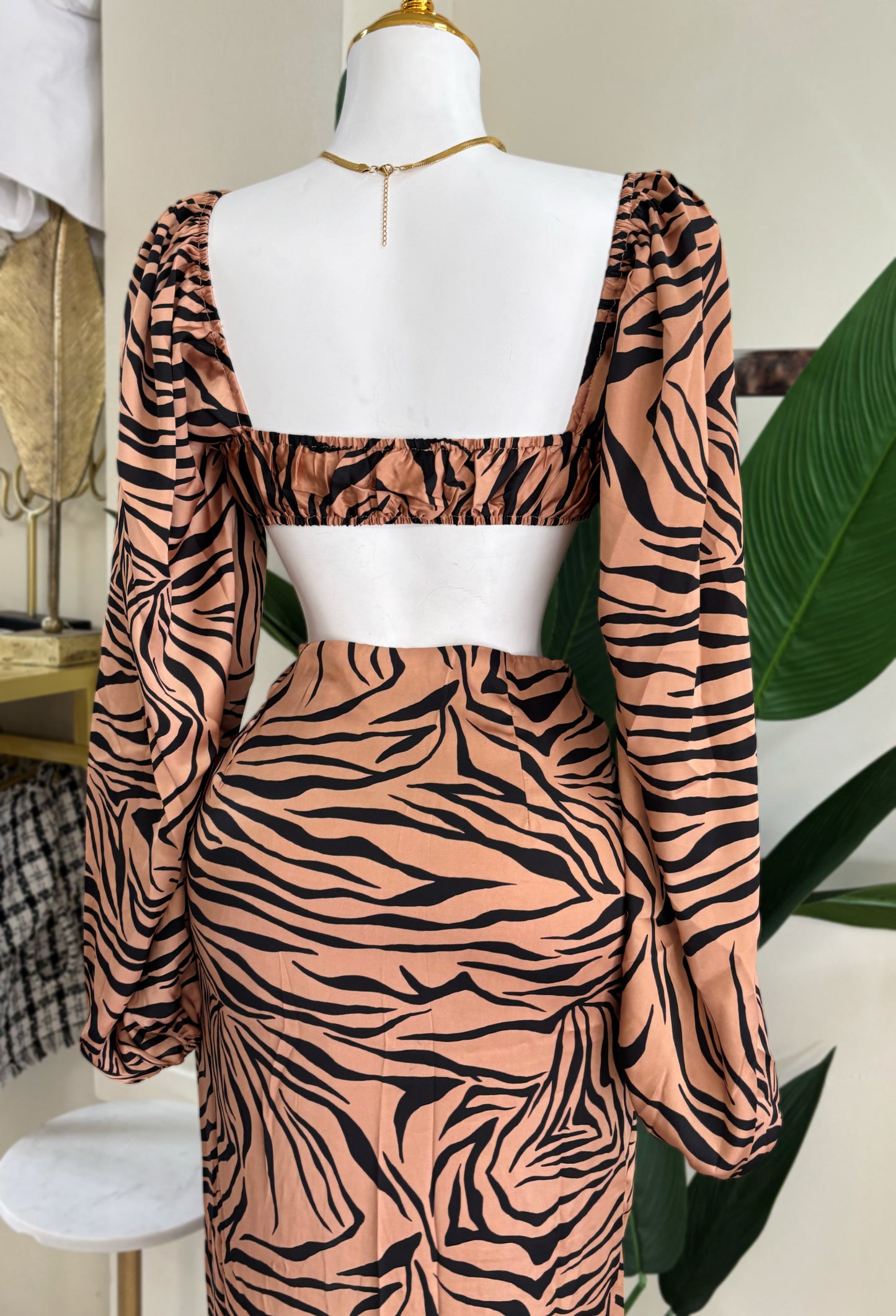 Fátima Print Skirt Set