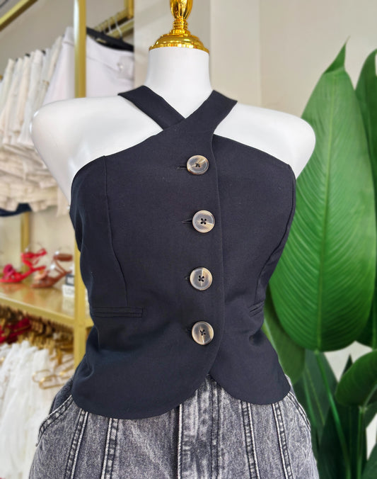 Marlene Halter Vest (2 Colores)