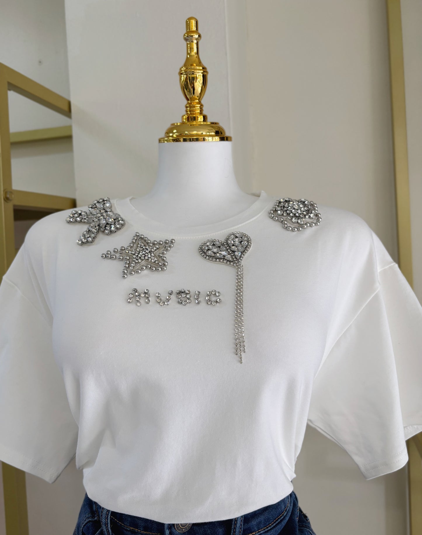 Fabiola Diamonds Desing Tshirt