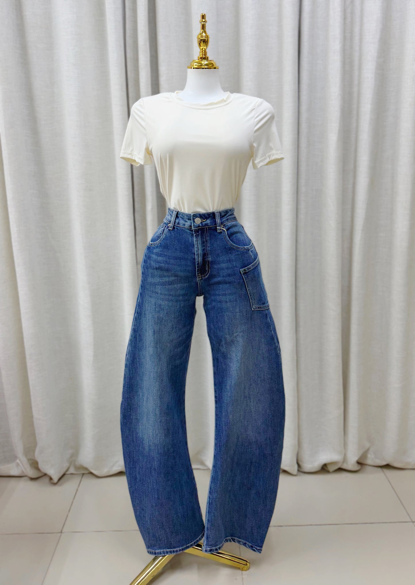 Madison Barrel Jean