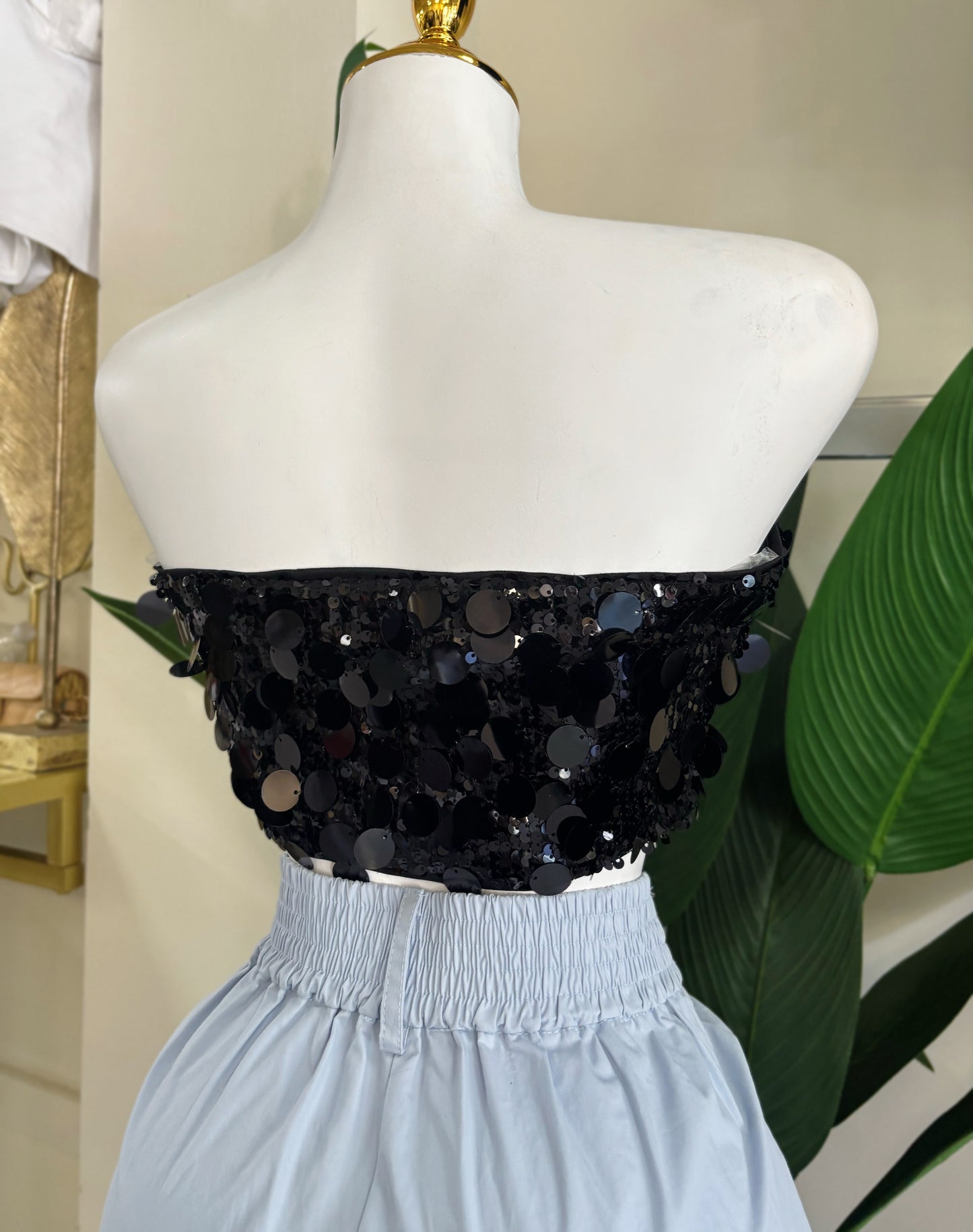 Alondra Big Sequin Top