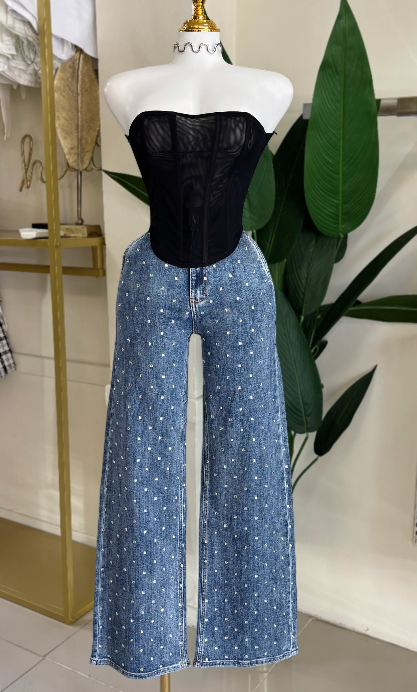 Amanda Diamonds Jean