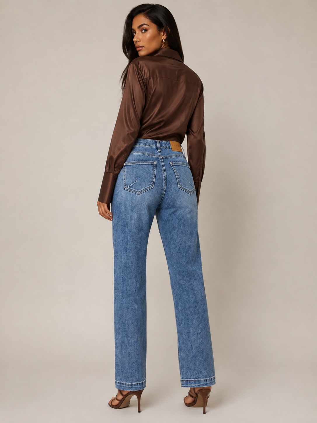 Aleida Buttons Jean