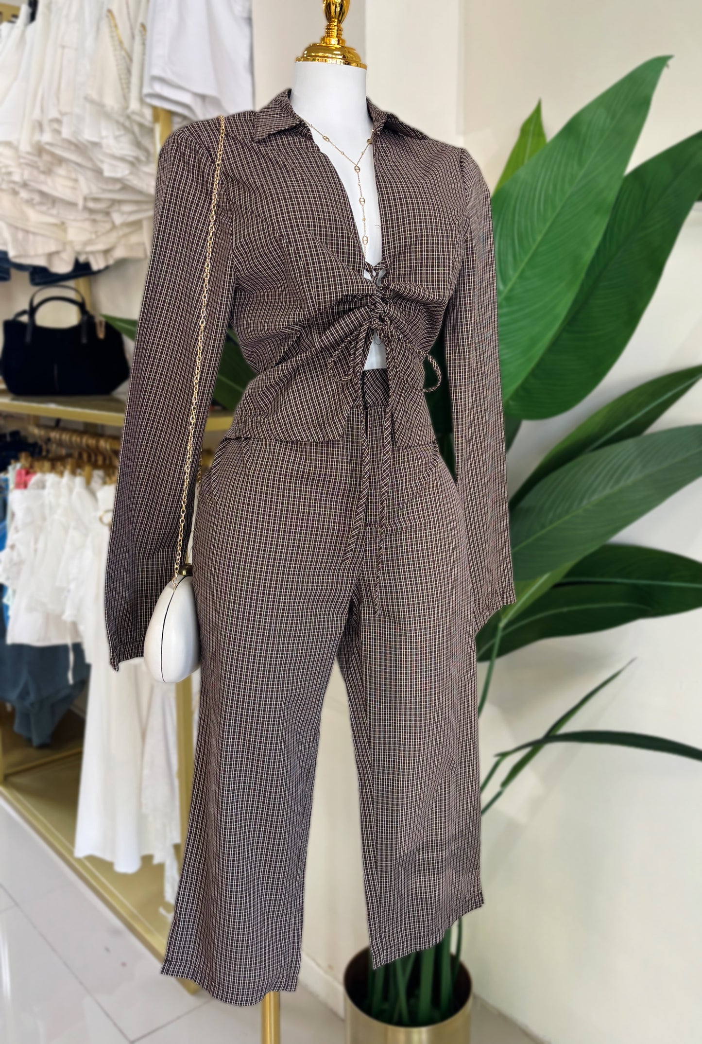 Cecilia Capri Pant Set