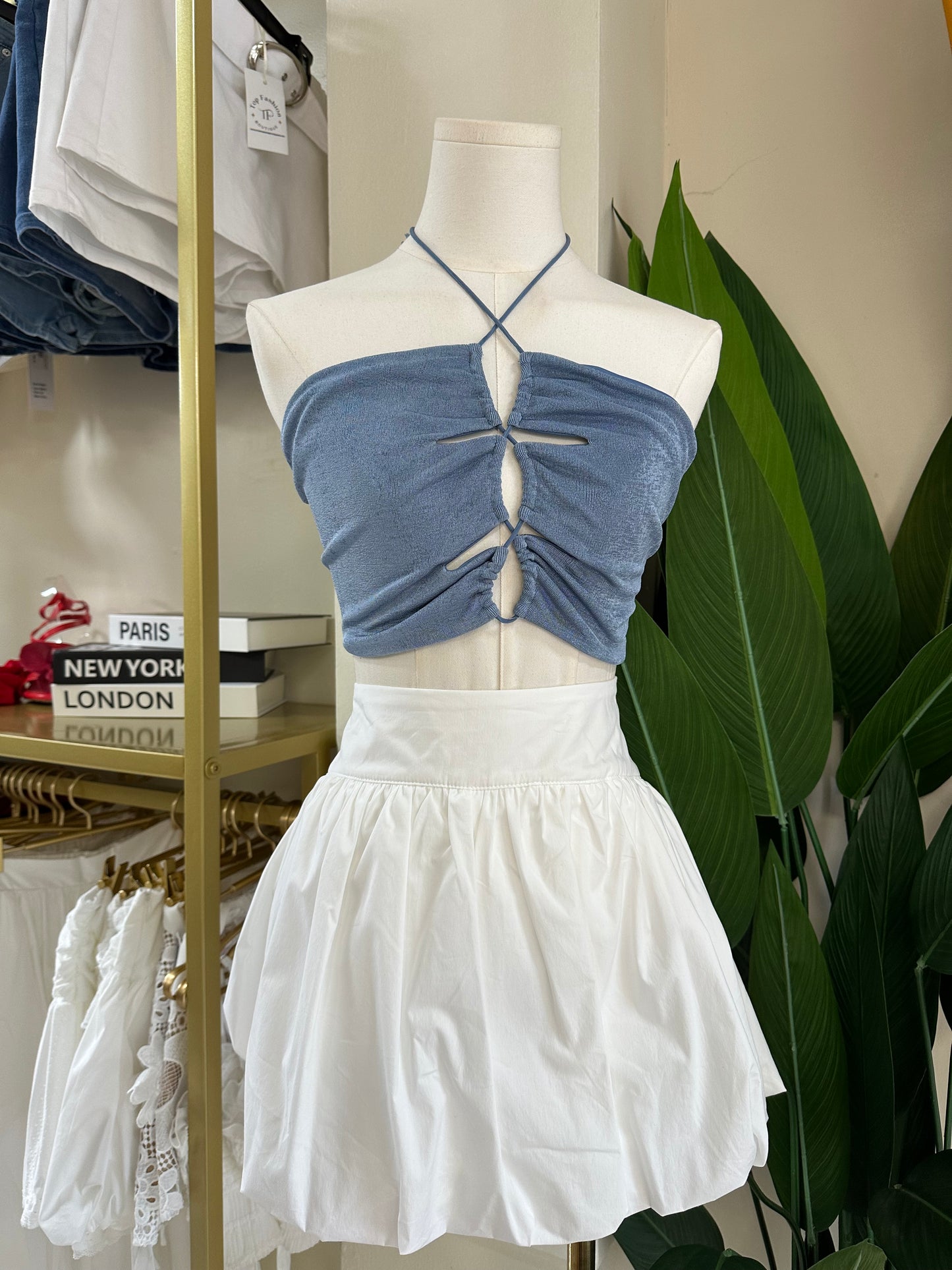 Kenia Knot Crop Top