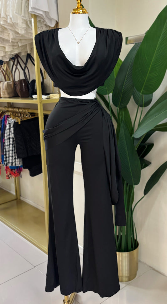 Amelia Pant Set (Black)
