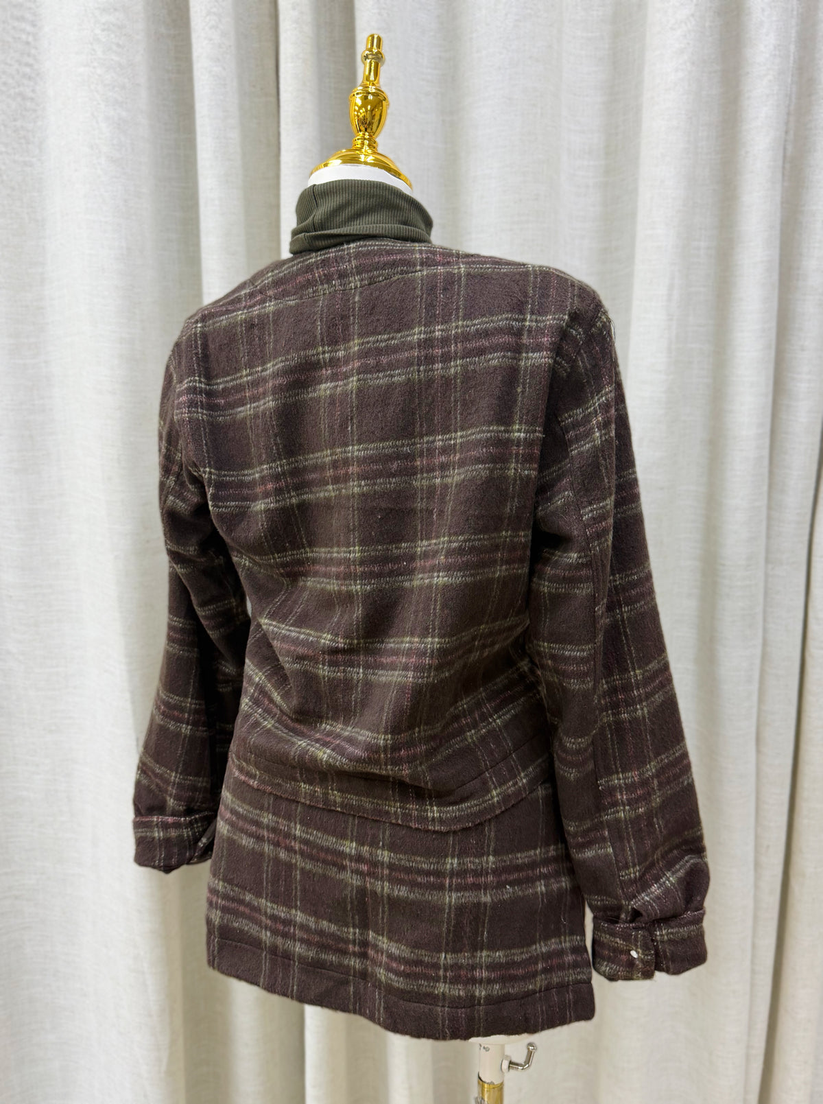 Cambridge Plaid Skirt Set