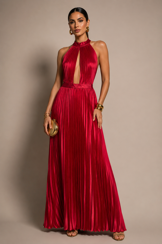 Gala Maxi Red Dress