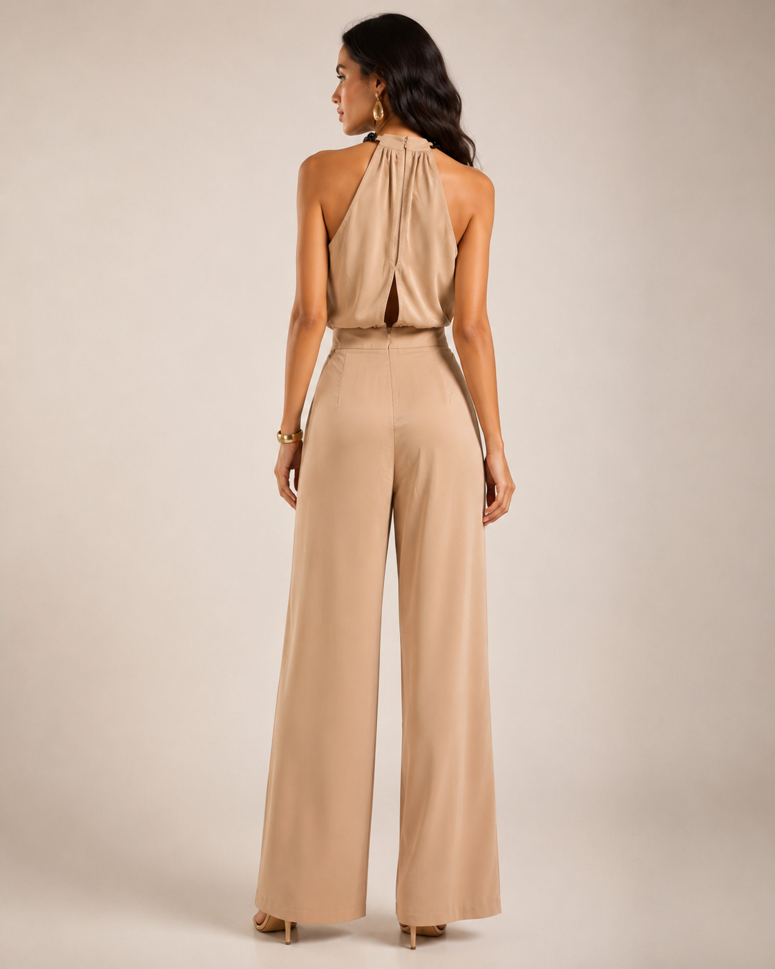 Elisa Neck Detail Jumpsuit