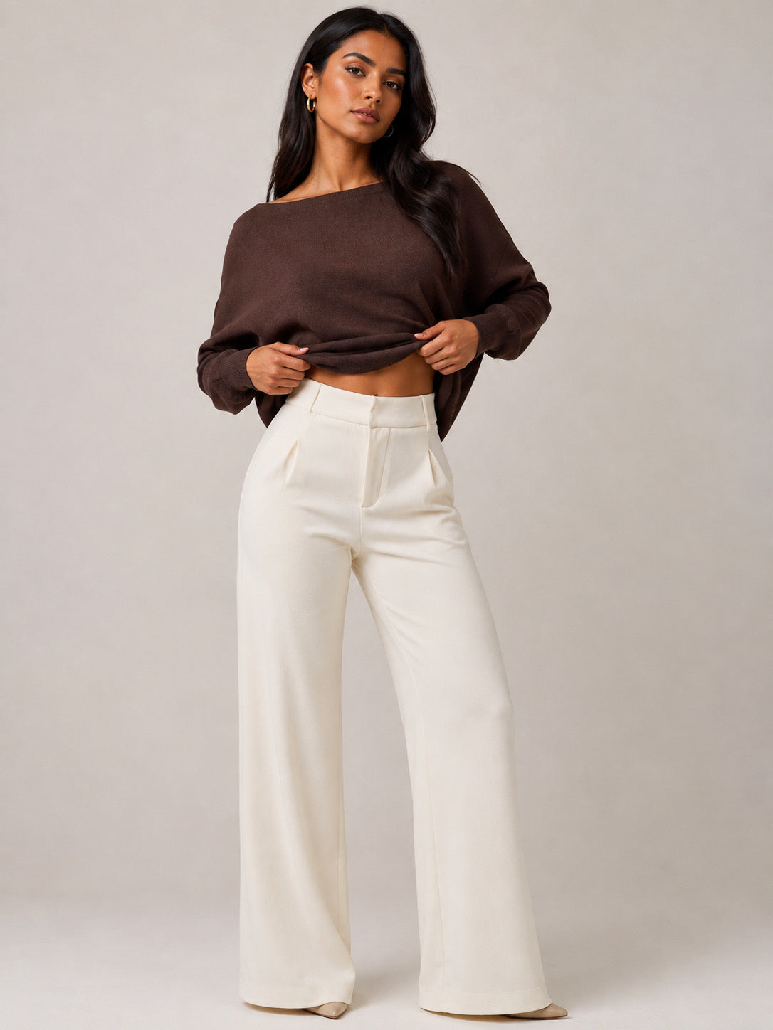 Katia Comfy Pants (Ivory)