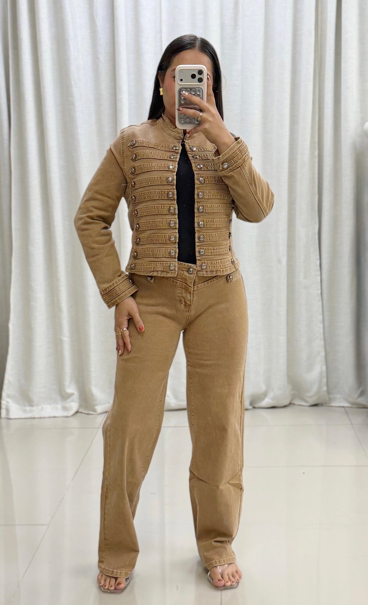 Bolivia Napoleón Set (Beige)