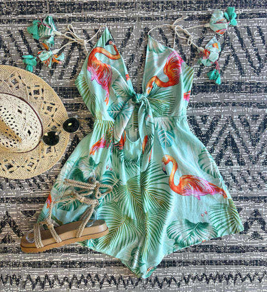 Flamingo Romper
