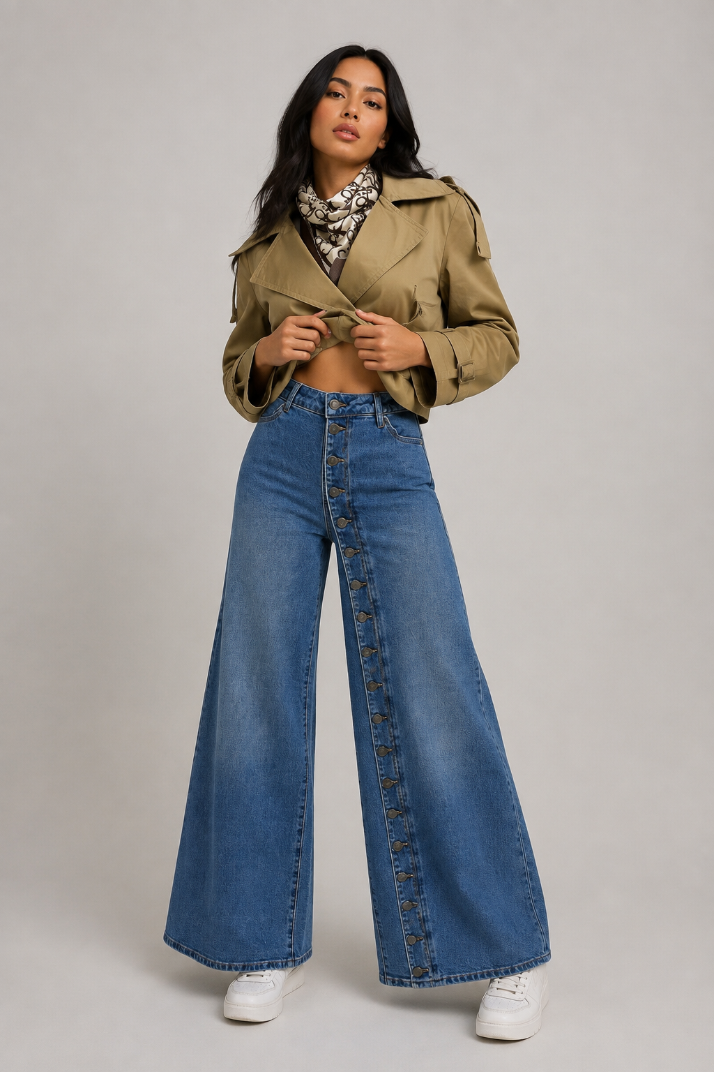 Iria Buttons Jean
