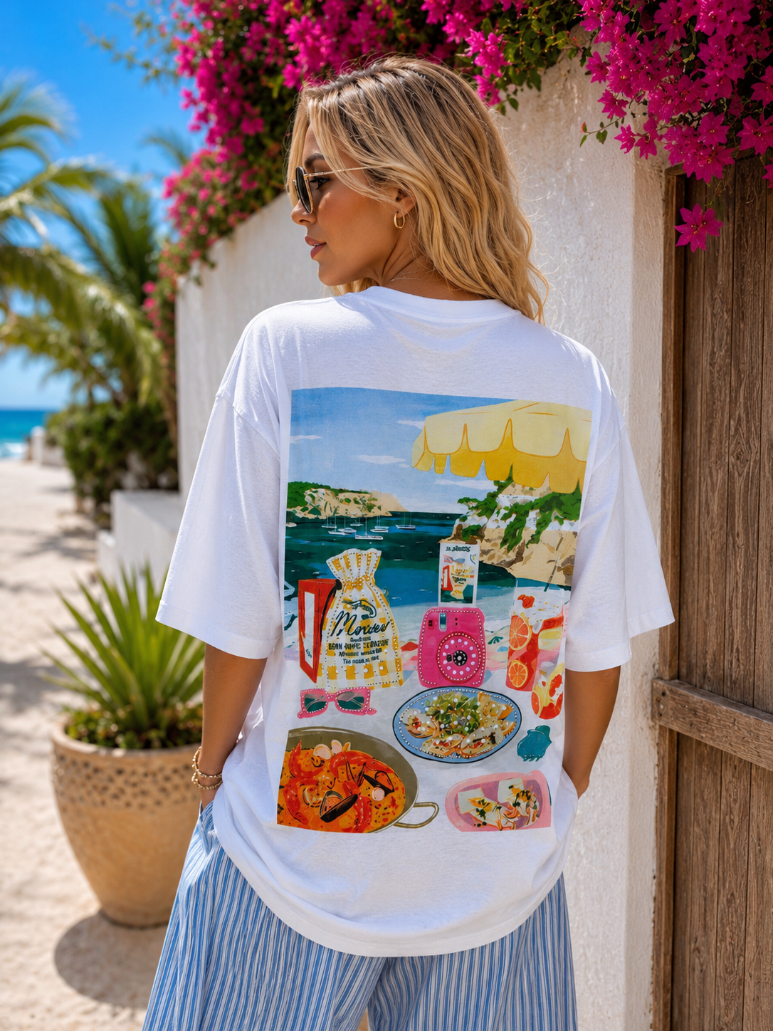 Beach Over Size Tshirt (One Size)