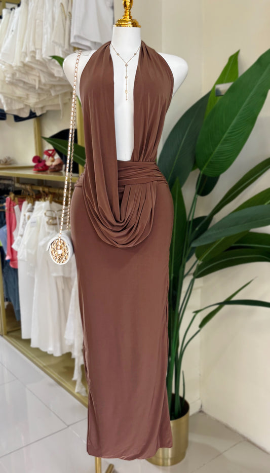 Gia Chocolate Dress