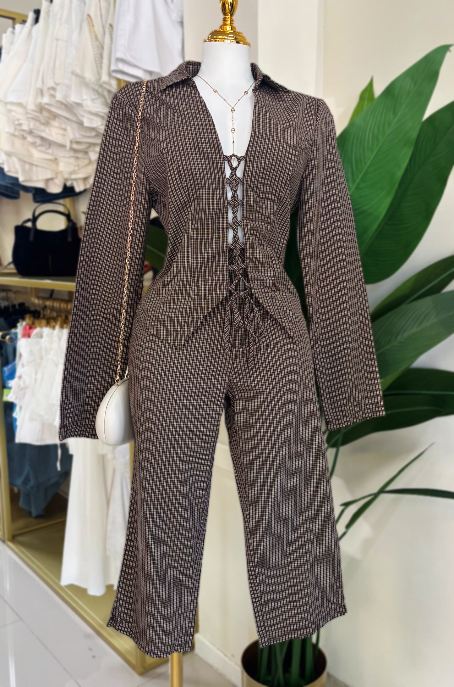 Cecilia Capri Pant Set