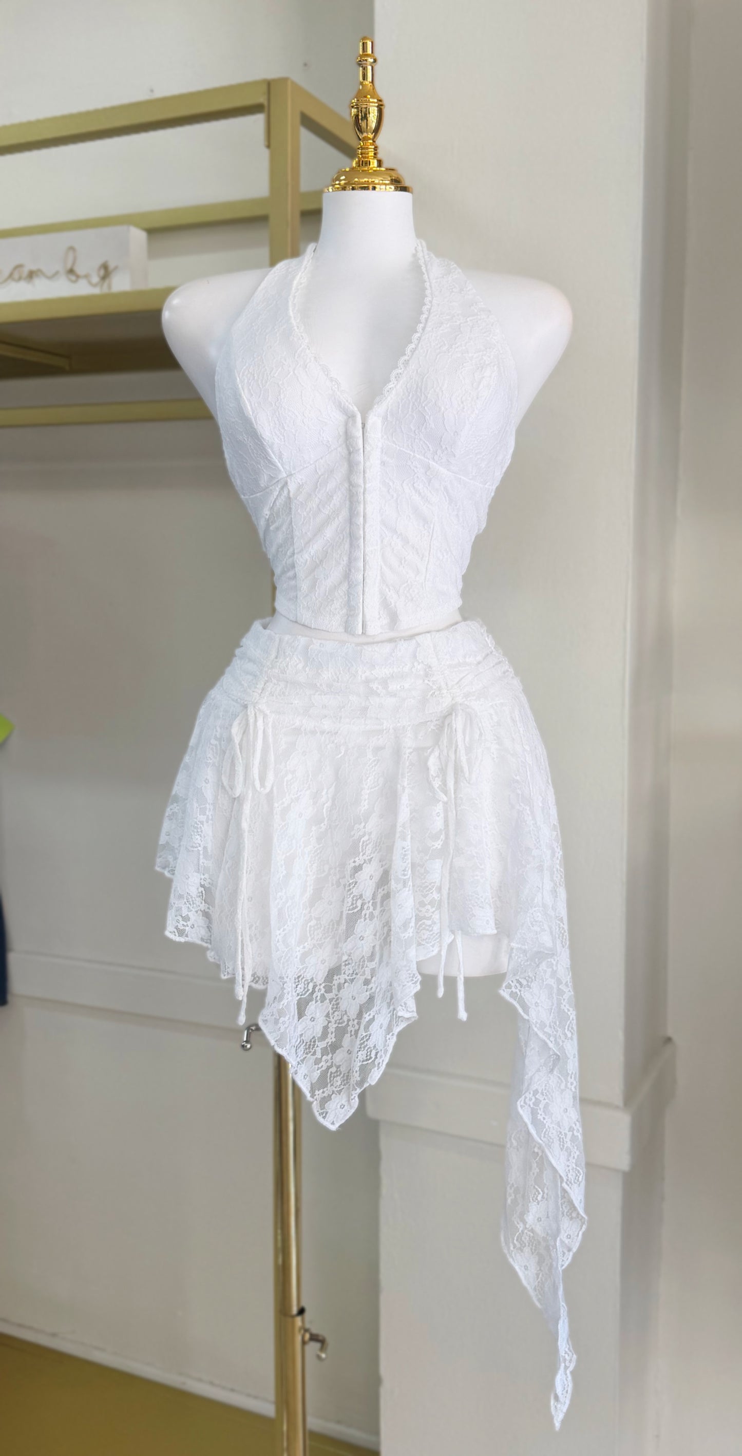 Katalina Lace Skirt Set