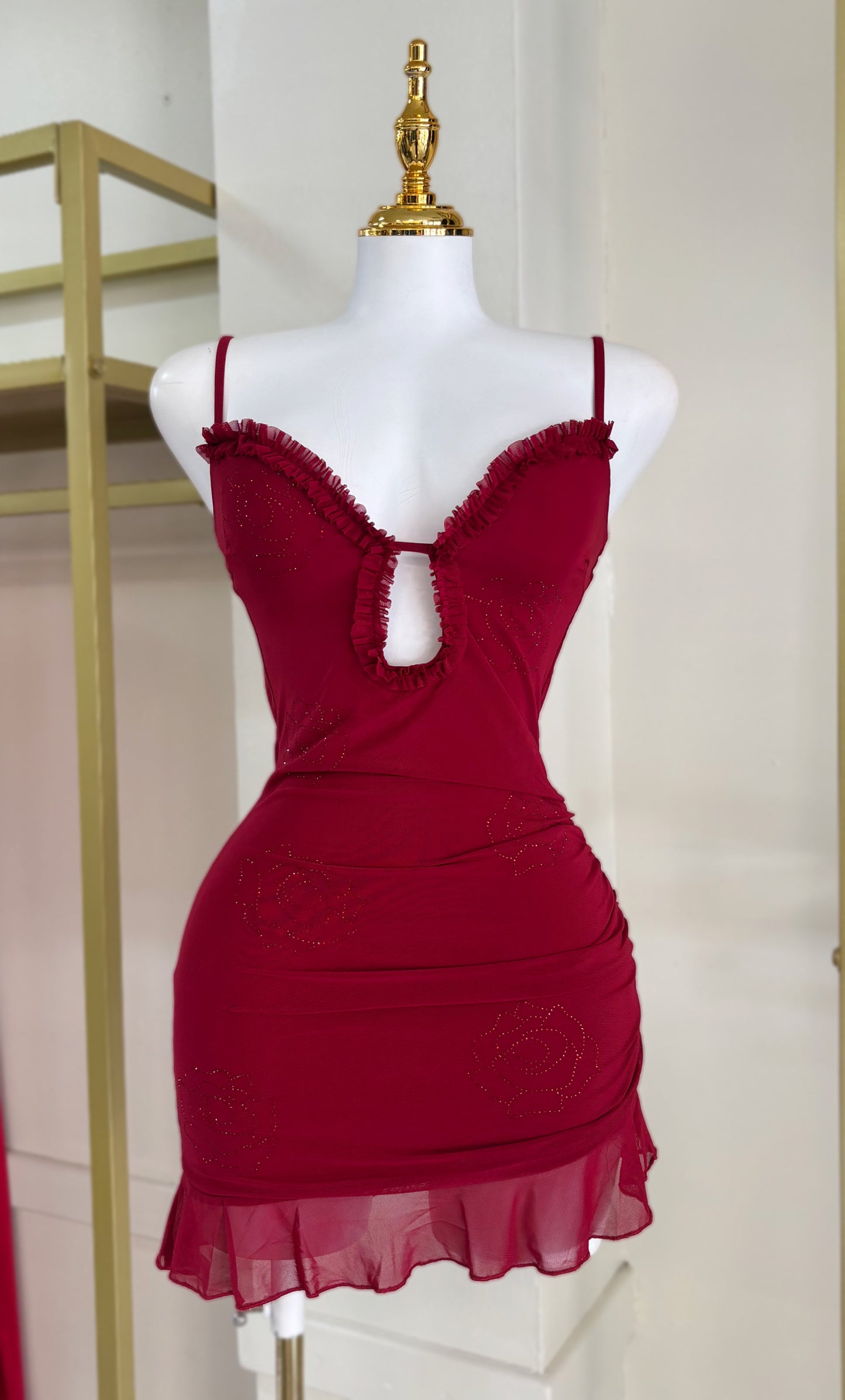 Rose Short Dress