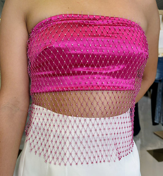 Arianna Glitter Crop Top (3 colores)