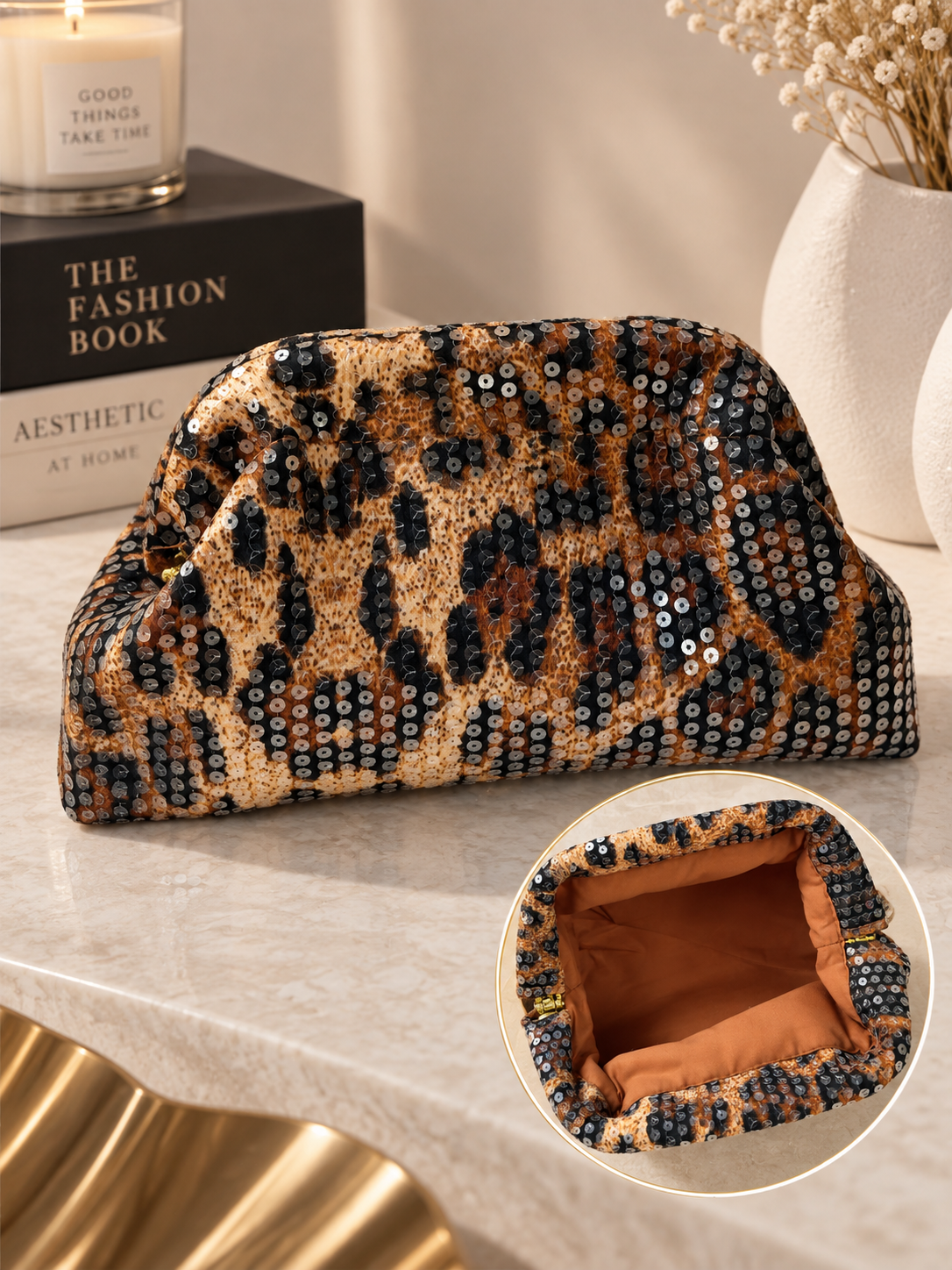 Savanna Luxe Clutch