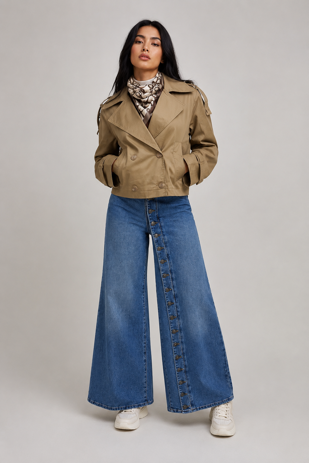 Iria Buttons Jean