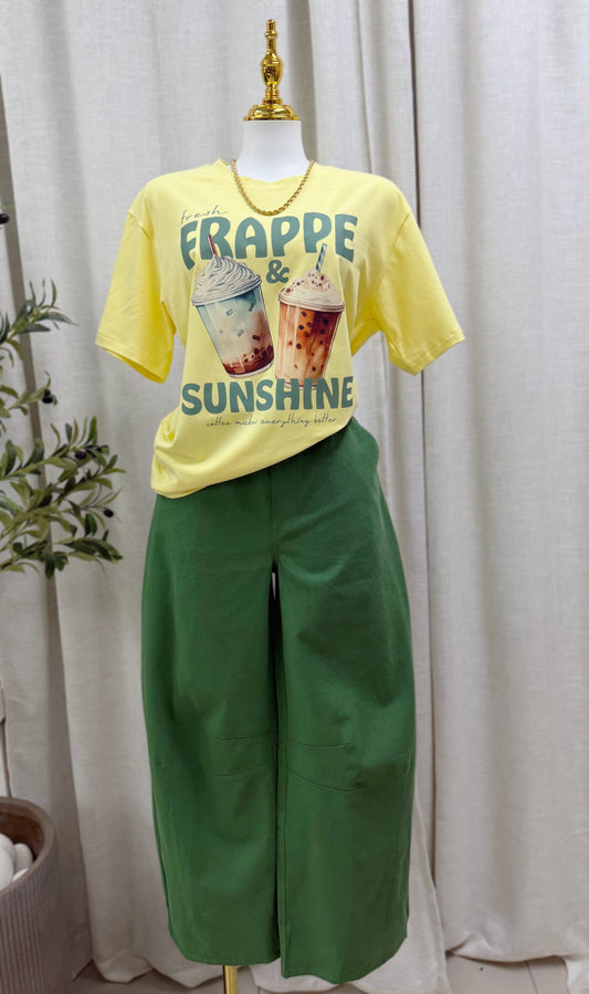 Cloud Barrel Pants (Green)
