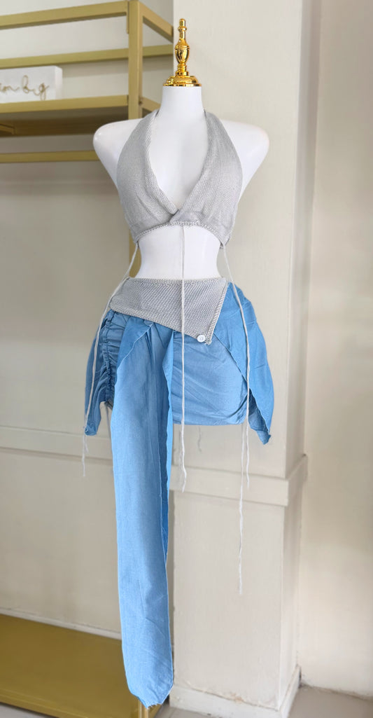 Isa Bralette & Skirt Set