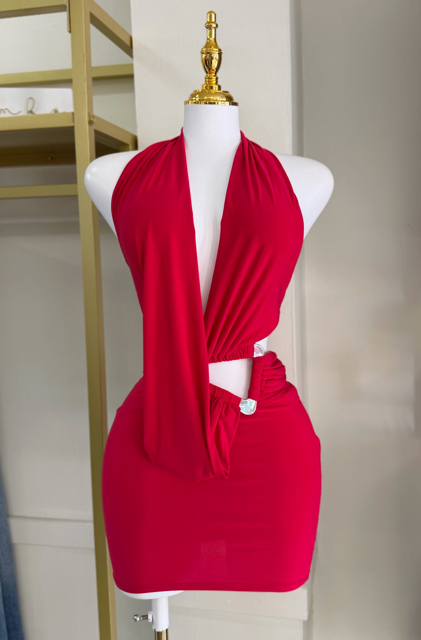 Hanna Red Dress