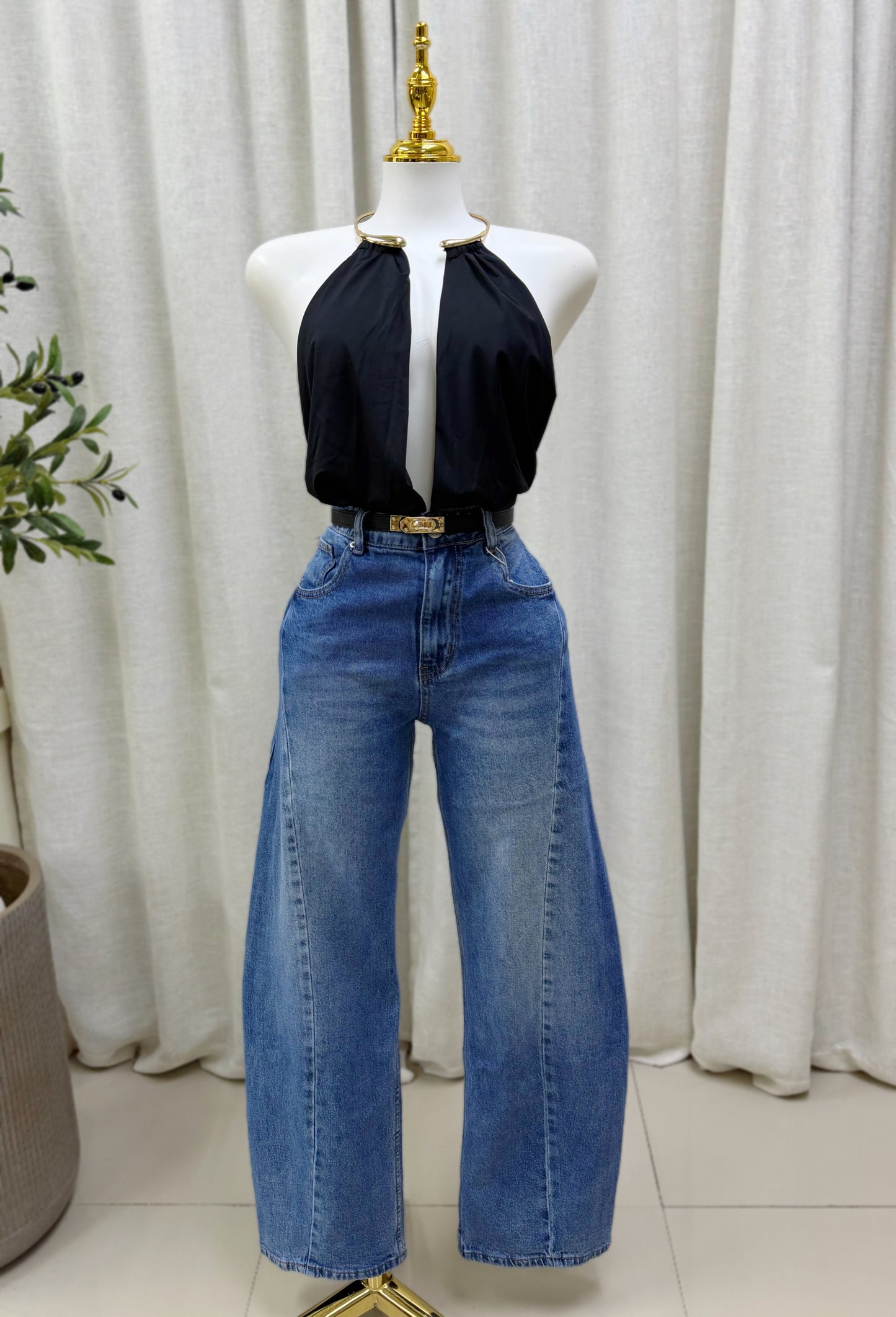 Noha Barrel Jean